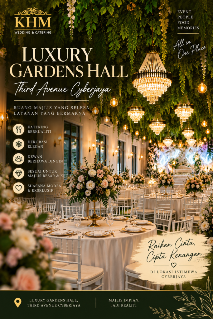 Pakej Perkahwinan Cyberjaya KHM Wedding