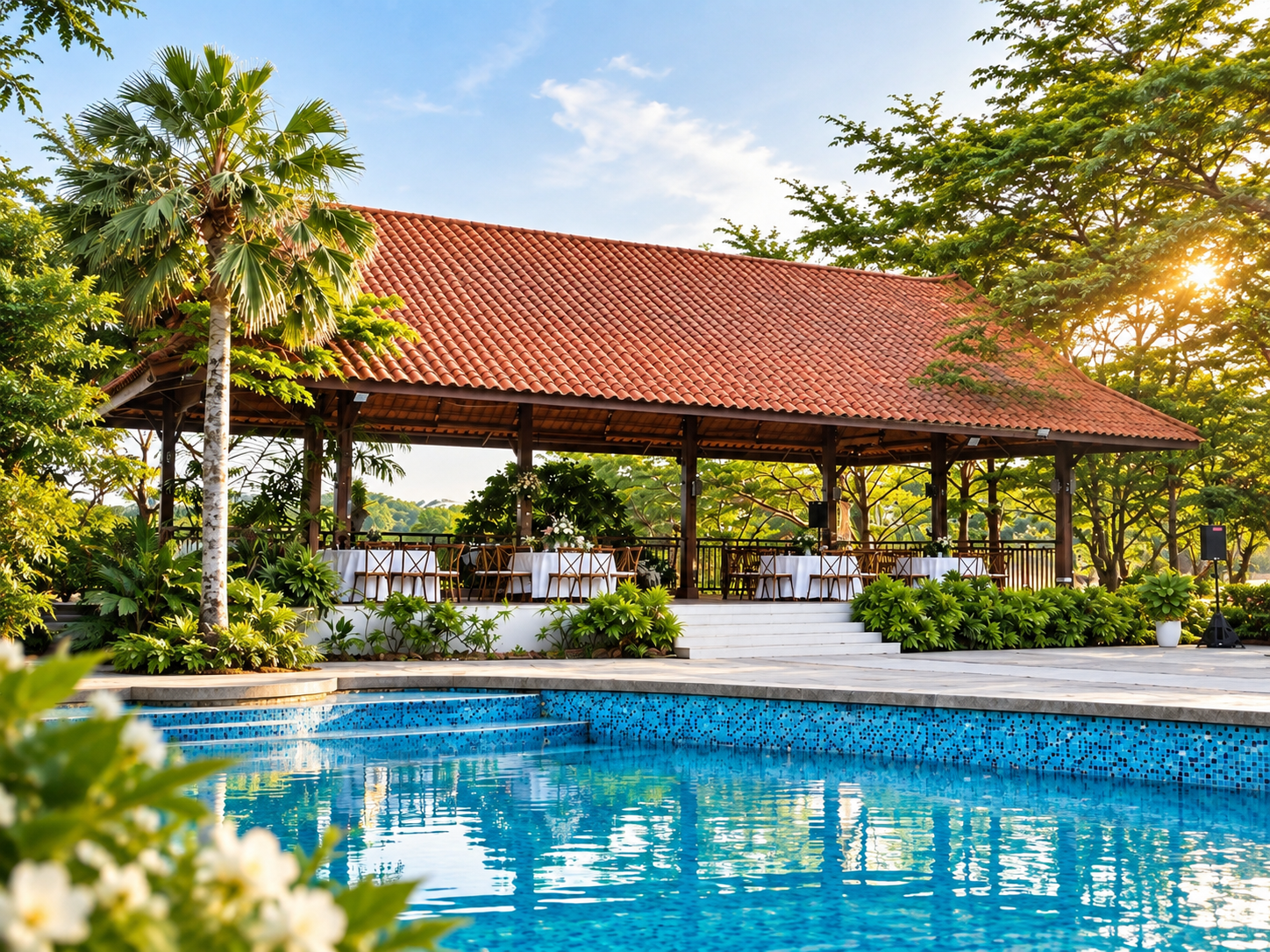 Gazebo Lantera Venue Shah Alam untuk majlis nikah dan intimate wedding