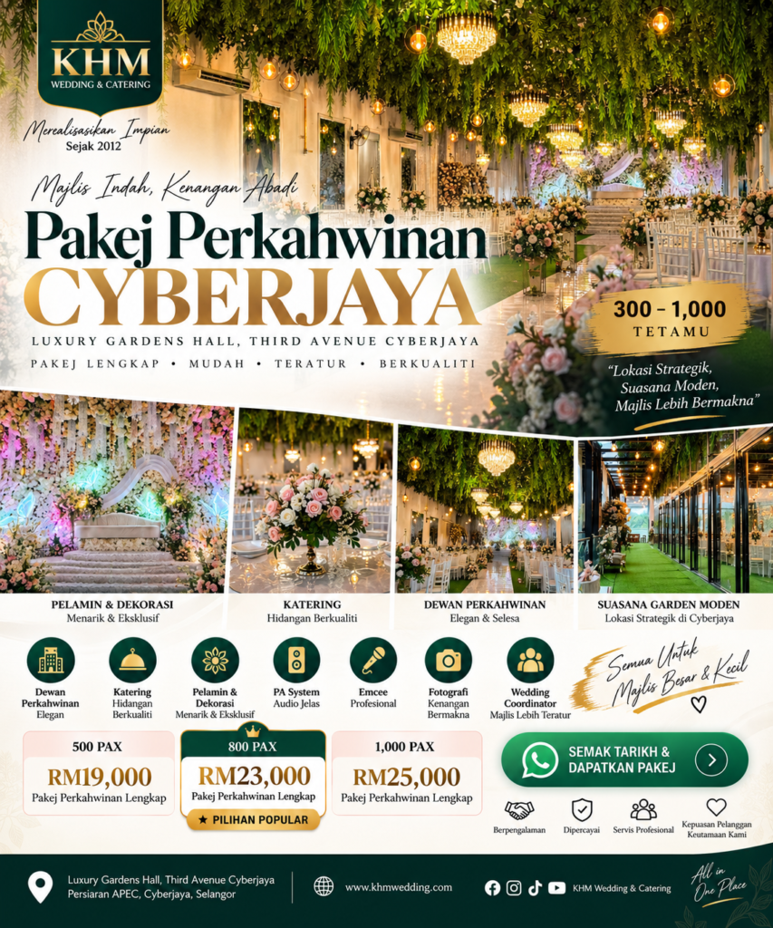 pakej perkahwinan cyberjaya